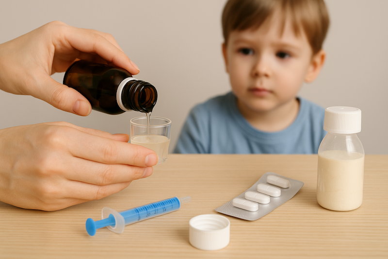 Як розводити антибіотики та правильно розрахувати дозу для дитини